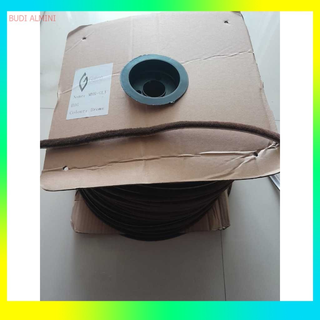 GLATINO MOHAIR Bulu Moher / Mohair Besar Merk Glatino - Warna Brown