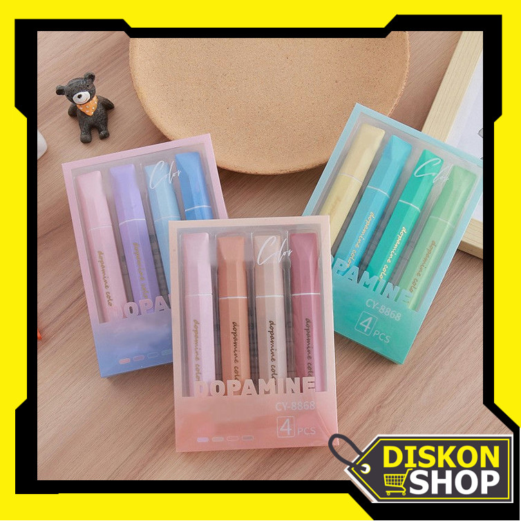 

Diskon Shop - S6588 Stabilo Cute Warna Pastel / Highlighter Pen untuk Sekolah