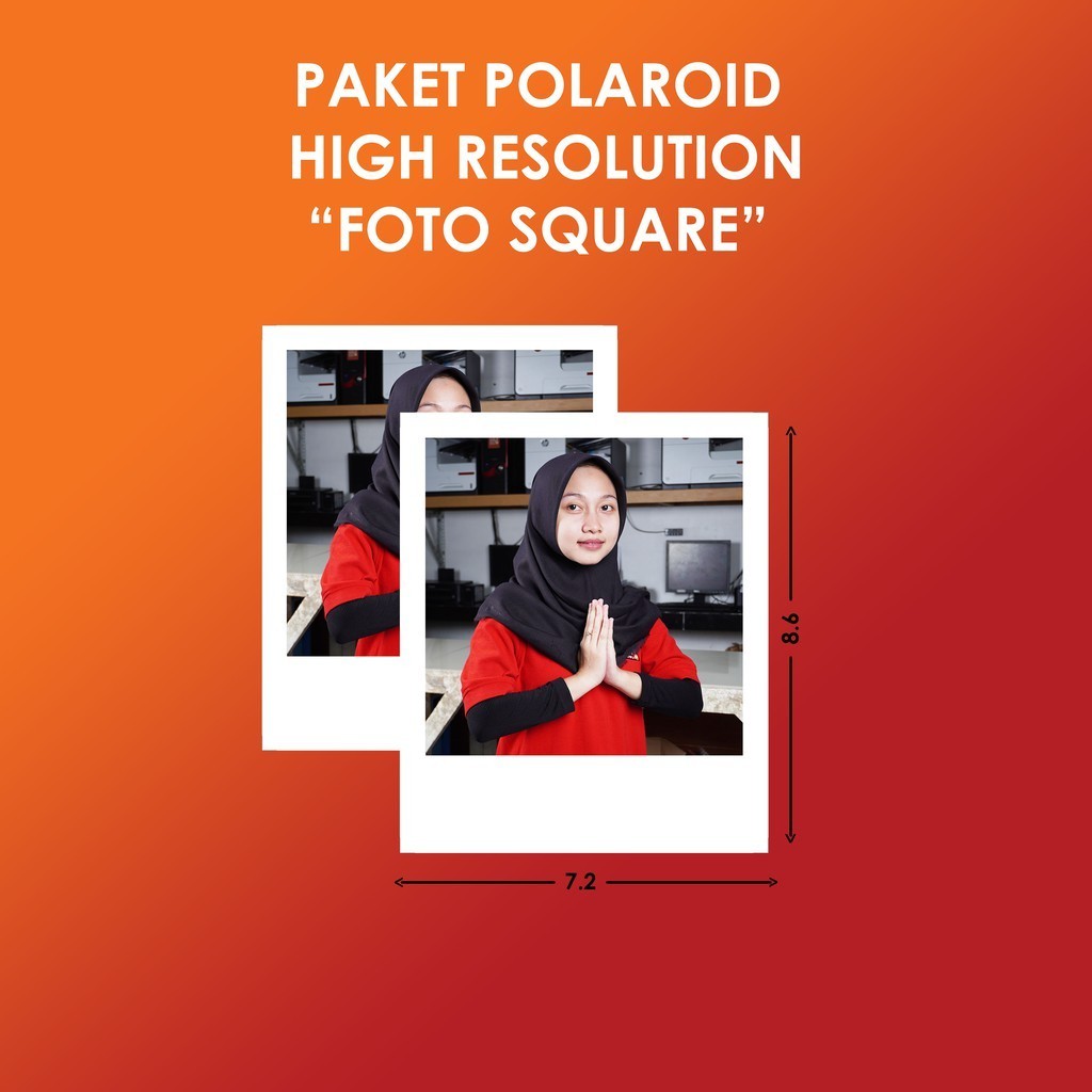 

CETAK FOTO POLAROID SQUARE (HASIL TAJAM, KERTAS TEBAL & LAMINASI 2 SISI)