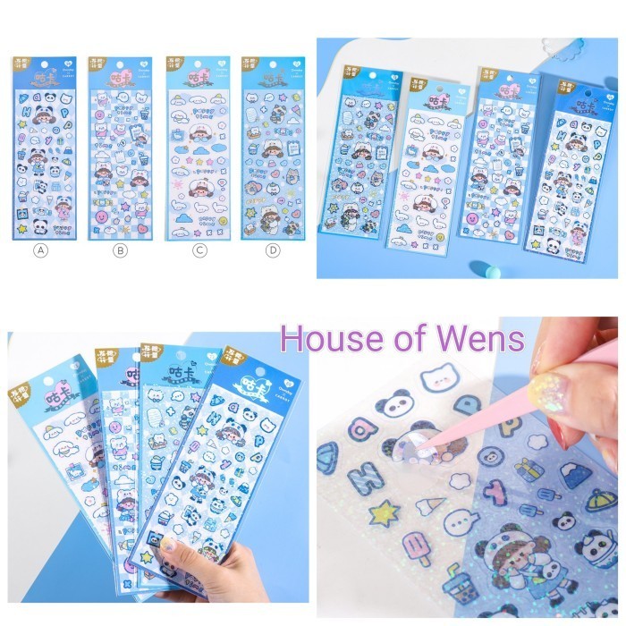 

STICKERS POPPY TIME DECO DIARY - STIKER - STICKER ANAK LUCU