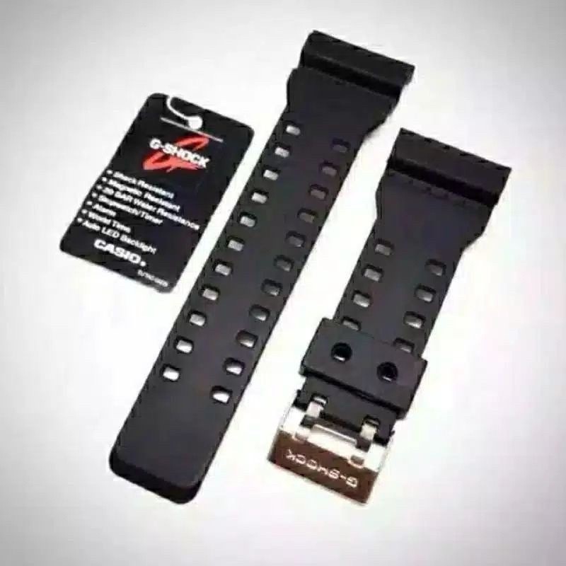0strap tali jam tangan casio g shock GA-100 GA100 GA 100 GA120 GA 120 GA-120 GA-110 tali g shock murah original