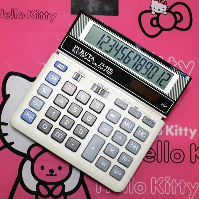 

Kalkulator / Calculator 12 Digit Kalkulator FK - 868 L