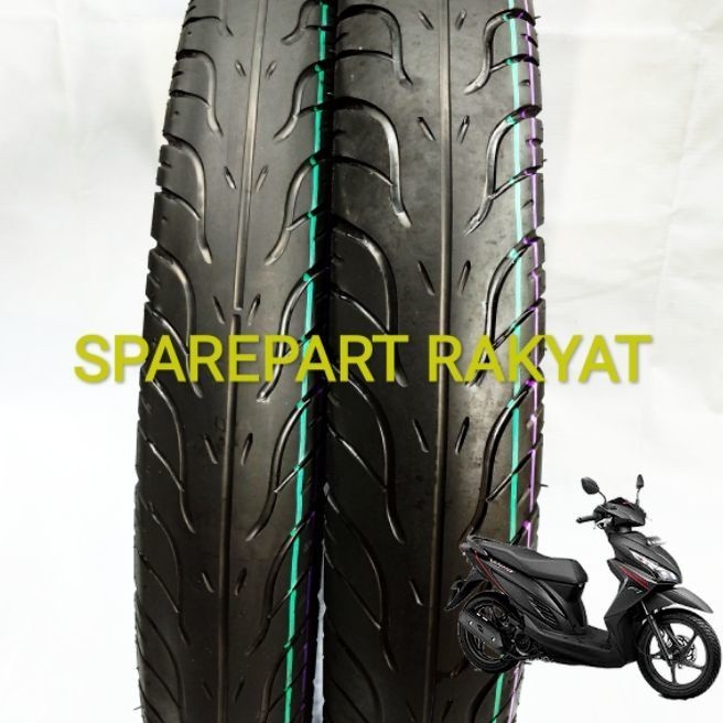 Terlaris Ban motor non Tubeless VARIO 110 LED sepasang ukuran 80/90-14 dan 90/90-14 FEDERAL FT235