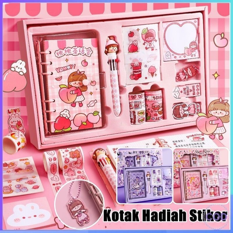 

【COD】51pcs Stiker Diary Set Buku Jurnal Binder DIY Dekorasi Kotak Hadiah Buat Hadiah Ulang Tahun Edisi Girl