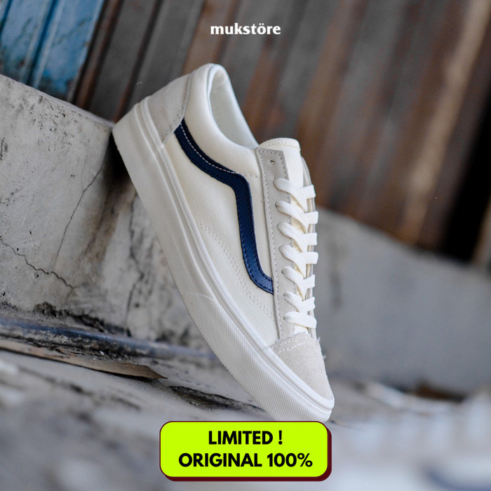 

Vans Style 36 Marshmallow Dress Blue Original 100%