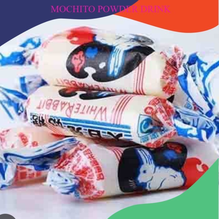 

permen susu white rabbit 100gr/permen susu premium white rabbit 100 gr