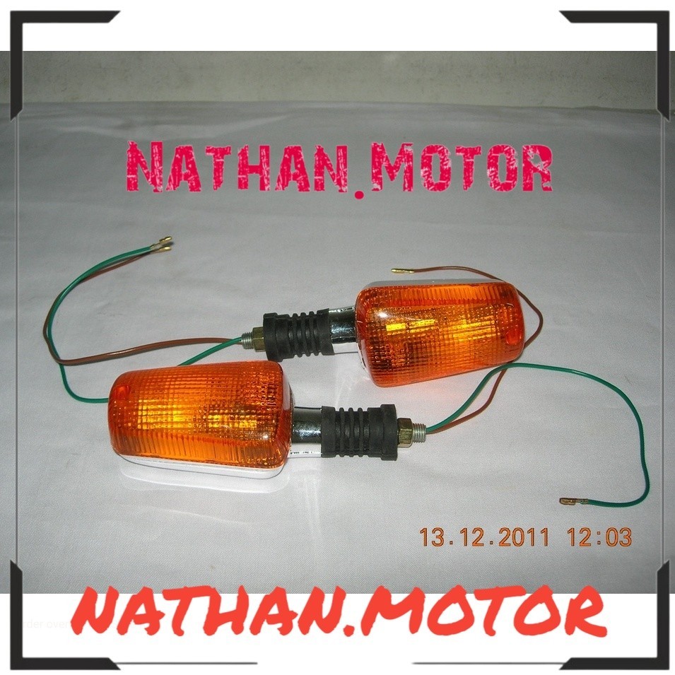 Lampu Sen Depan / Belakang Tiger Chroom Variasi | front / rear winker assy WIN | sein kiri kanan mot
