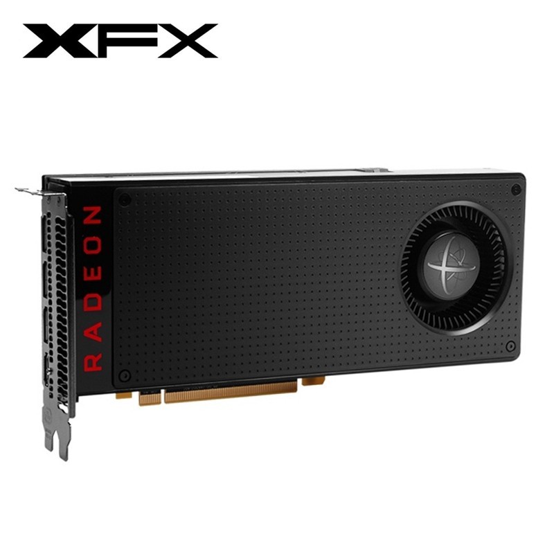 XFX RX480 8GB Video Card AMD Radeon Original RX 480 8GB Graphics Cards Screen GPU Blower Desktop PC 