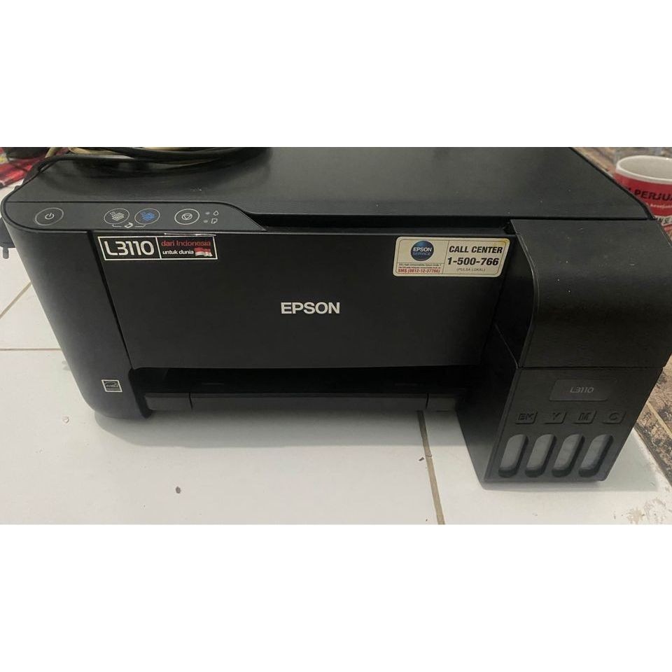 Jual printer epson l3110 bekas normal