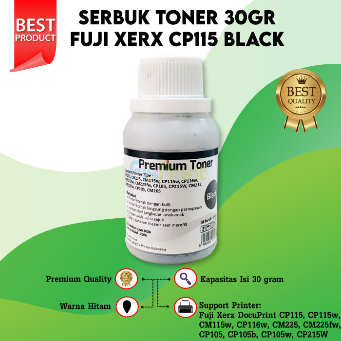 Serbuk Refill Bubuk Toner Xerox CM225 CP105b CP105w CP105 CP215W CM215