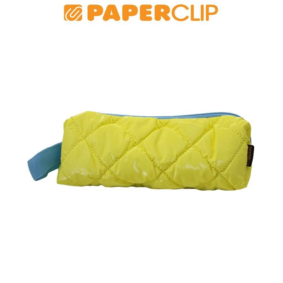 

TEMPAT PENSIL / PEN CASE KAIN PAPERCLIP PC1676 SUPER SOFT - YELLOW