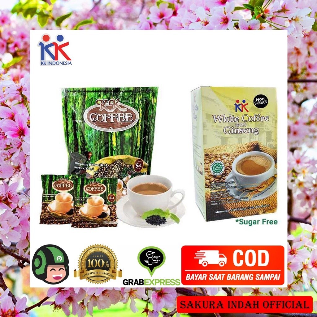 

KK Coffee Kopi 5 in 1 White Coffee With Ginseng KK Indonesia Original Meningkatkan Stamina Baik Untuk Kesuburan