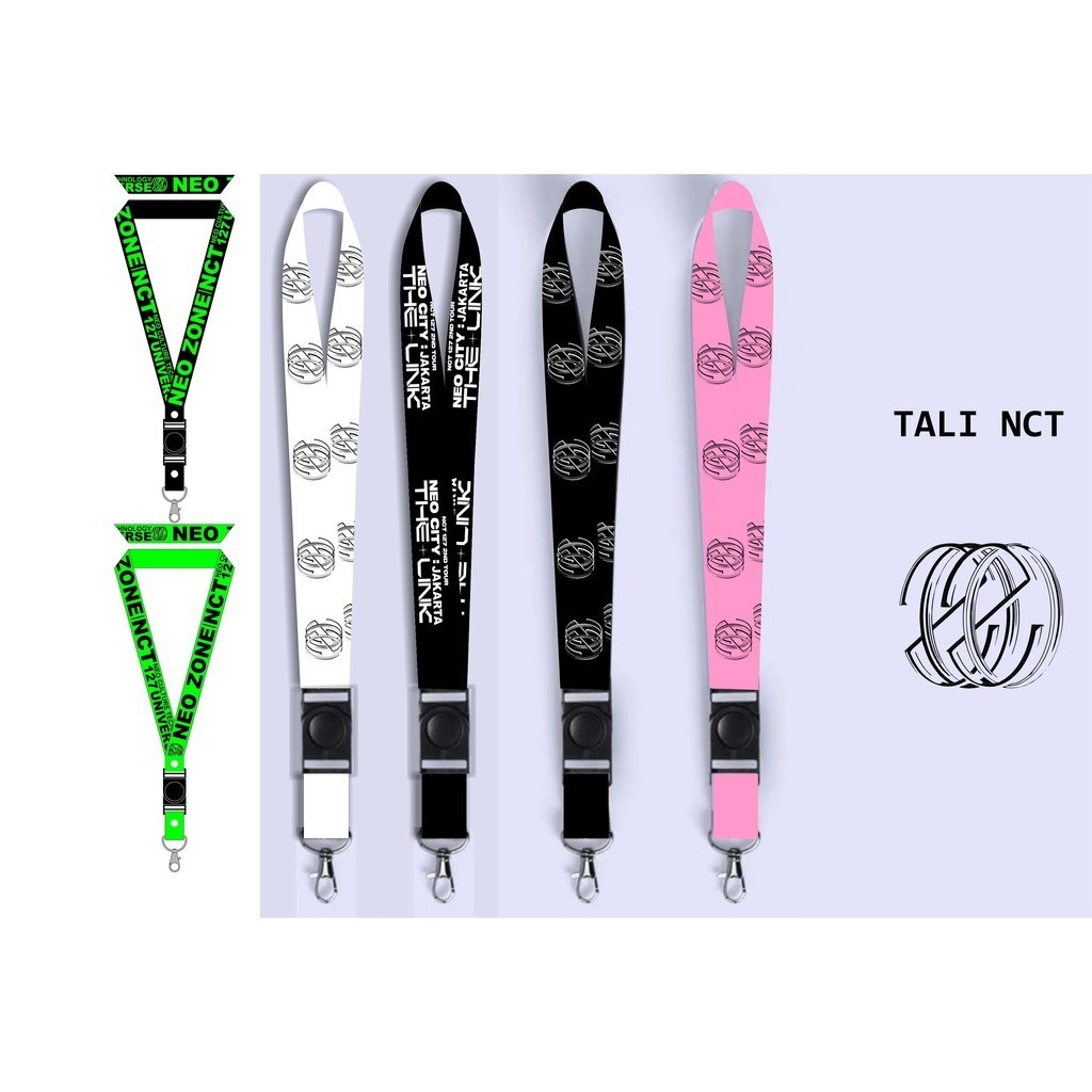 

NCT KPOP Strap Tali Lanyard Panjang Tali ID Card