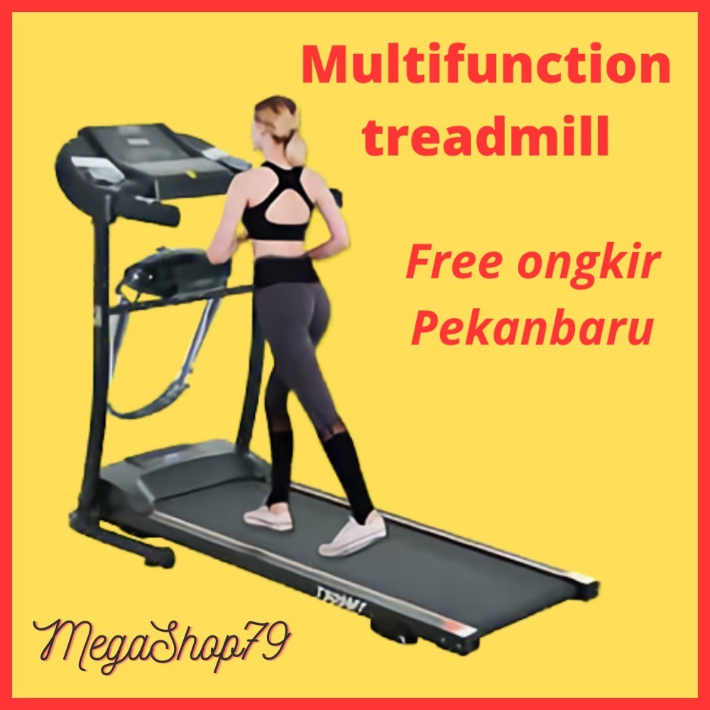 TREADMILL ELEKTRIK LISTRIK MURAH / ALATGYM ALAT OLAHRAGA PEKANBARU