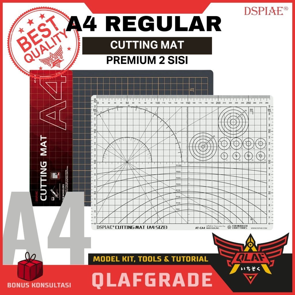 Alas Pemotong A4 DSPIAE Cutting Mat AT-CA4