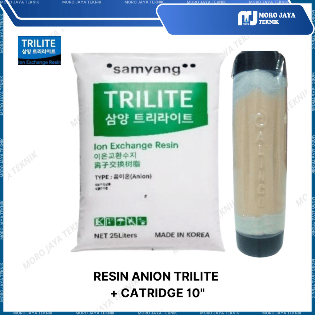 Catridge Resin Anion 10"