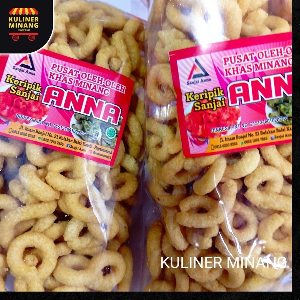 

Karak Kaliang Anna Pariaman Snack Kuliner Minang Kabau