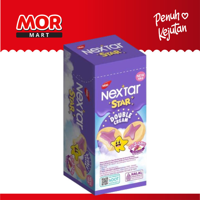 

NEXTAR Star Double Cream Cookies Goguma Flavoured 84gr