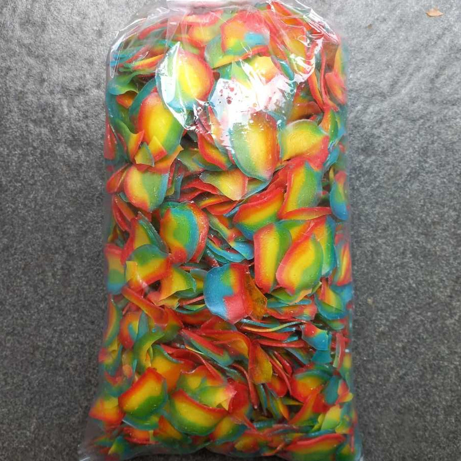 

KERUPUK MAMBO PELANGI/ KERUPUK BAWANG PELANGI 1KG