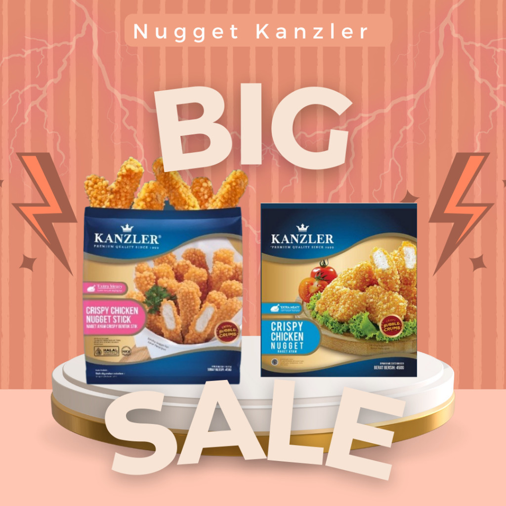 

Rempah Hidup - ugget 450 gram / Kanzler Original Promo Kanzler Stik Crispy Chicken NChicken Nugget 450 gram