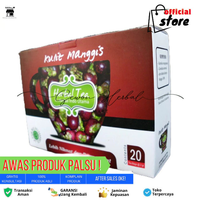 

Teh Herbal Kulit Manggis Herbal Indo Utama