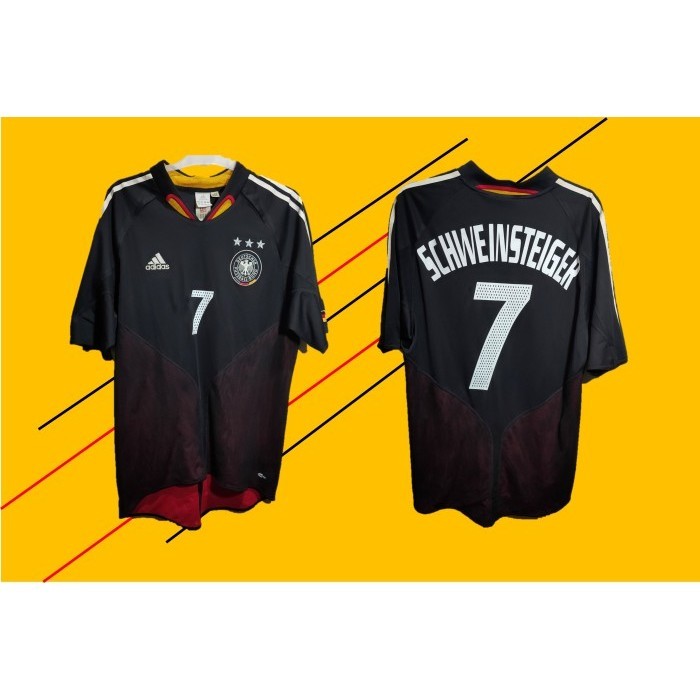 Original Jersey Jerman Away Euro 2004 Bastian Schweinsteiger