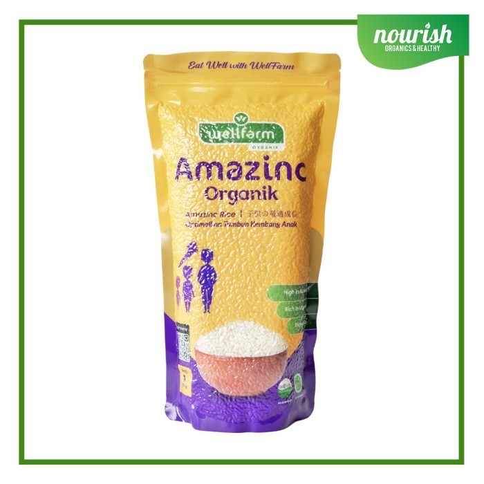 

Promo Termurah - sukron_86 Wellfarm Organic Amazinc Rice Zinc 1 kg