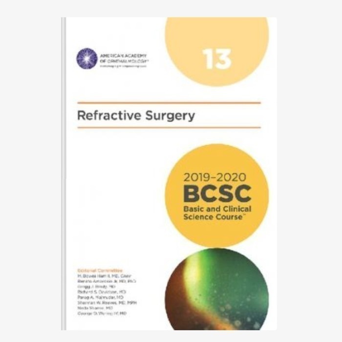 2019-2020 BCSC (Basic and Clinical Science Course)