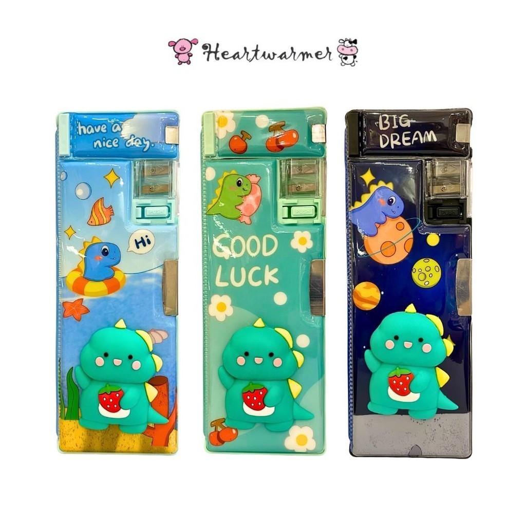 

Tempat Pensil 2 Pintu Karakter Dino Timbul