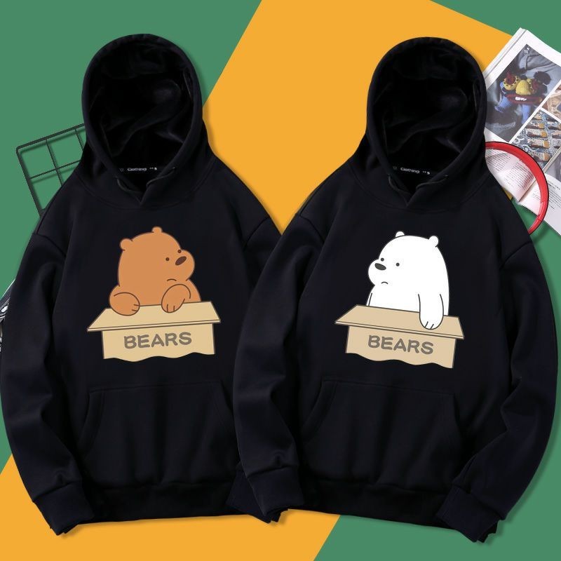 S - XXXXXL(6XL) Hoodie CUTE BEARS Jaket Ice Bear BIGSIZE OVERSIZE Sweater Sweatshirts Panda We Bare 