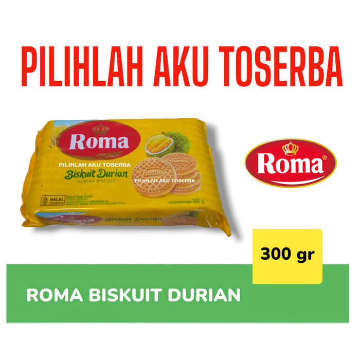 

Biskuit Roma DURIAN 300 gram - ( HARGA 1 pcs )