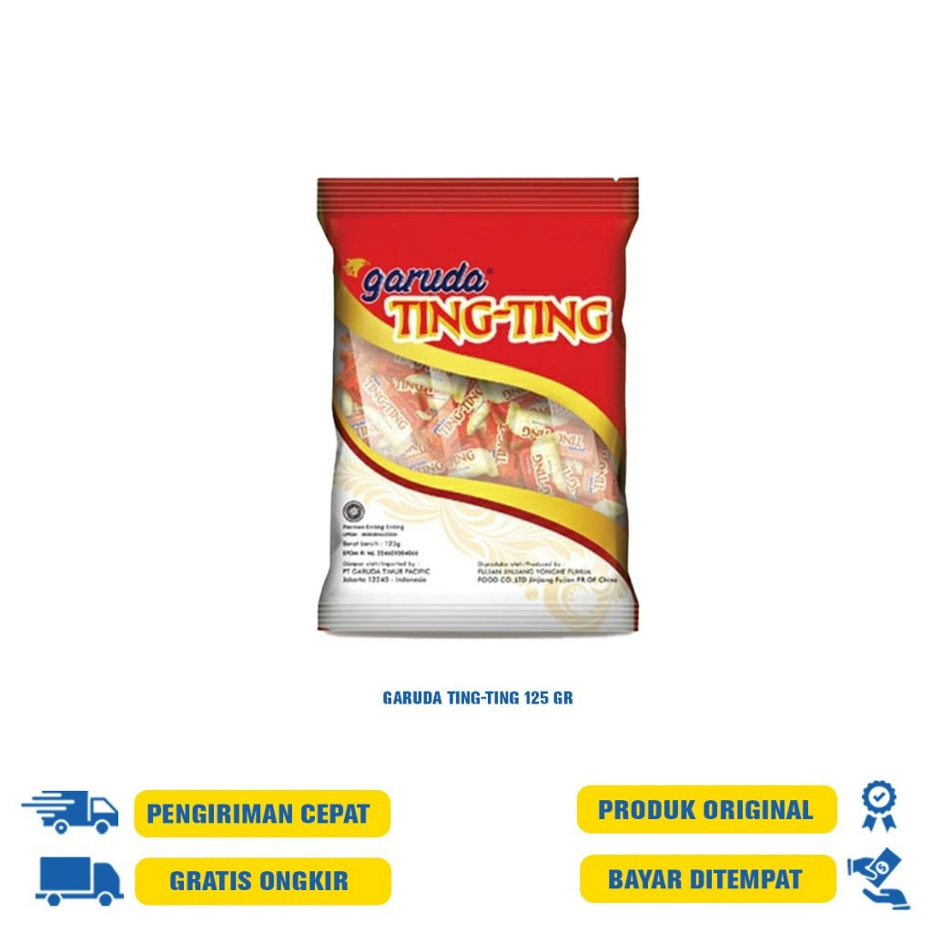 

GARUDA TING TING 125 GR/CEMILAN/PERMEN TING TING