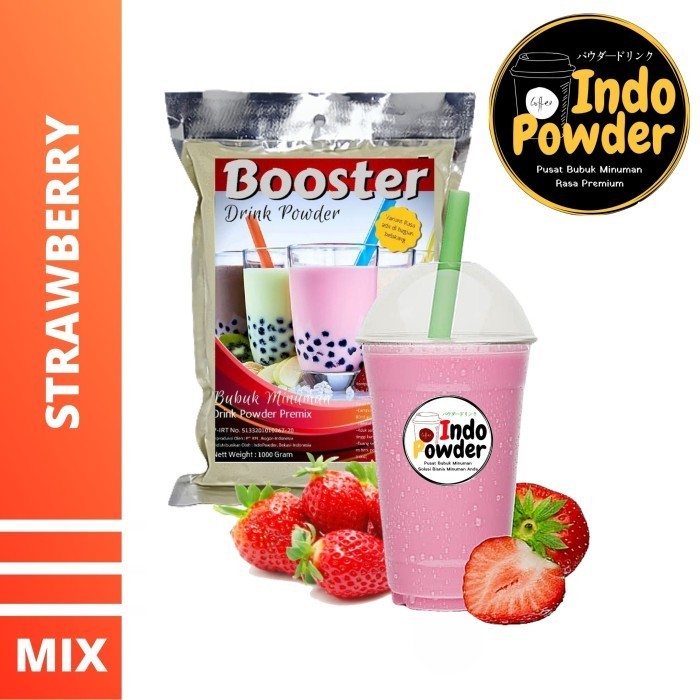 

[Ready] Bubuk Minuman STRAWBERRY 1Kg - Bubuk STRAWBERRY 1Kg