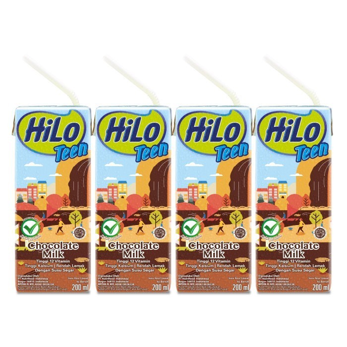 

HiLo Teen Chocolate 200ml (4 Pcs) - Ready to Drink