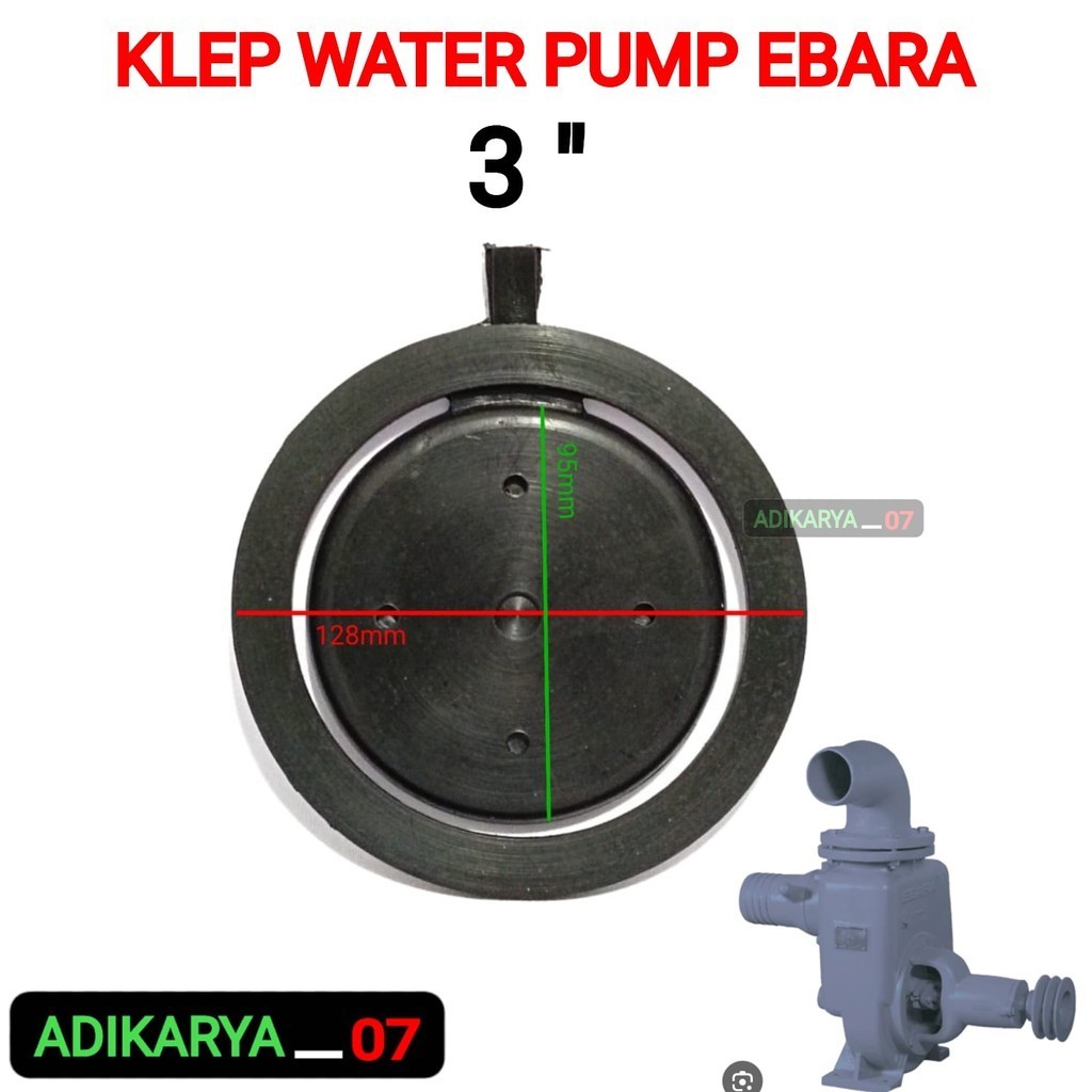 Klep Tabok Pompa Air Ebara 3 Inch Klep Tabok Pompa Air Irigasi Klep Lidah Ebara 3 Inch