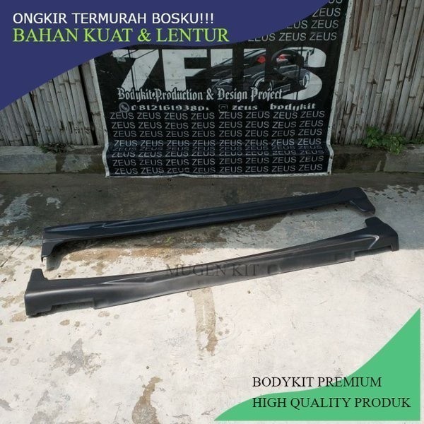 Side Skirt HONDA JAZZ GD3 2004 2005 2006 2007 2008 Mugen RS iuo