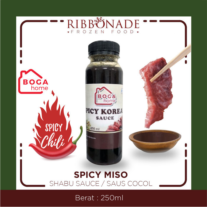 

READY II SPICY MISO SAUCE | Saus Pedas Yakiniku | Saos Cocol Daging | Marinasi