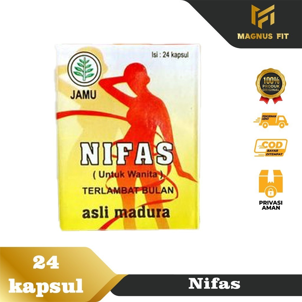Kapsul nifas pusaka ibu madura 24 kapsul original Jamu Habis Melahirkan Obat Pasca Bersalin Lahiran 