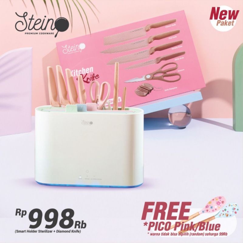 STEIN KNIFE BOARD PAKET / STERILIZER PAKET HEMAT / Diamond knife + smart board + pico