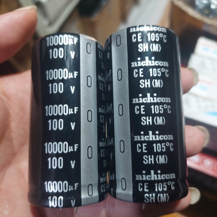 10.000 100v 10.000uf 100volt uf 100 v volt elko elco kapasitor -ASK25