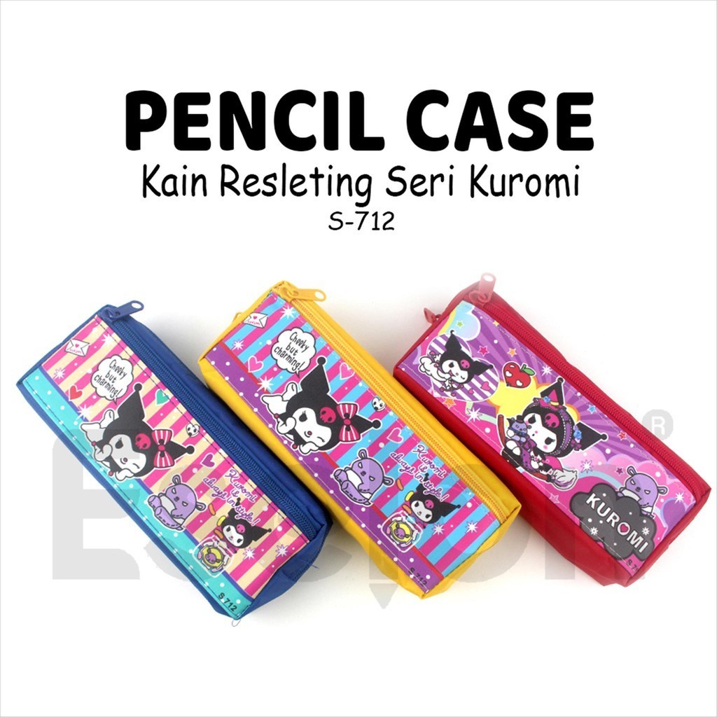 

Kotak Pensil Kain S-712 Tempat Pensil Kain KUROMI