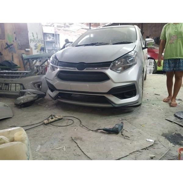 bodykit full bumper depan Agya Rojali 2017 up -X