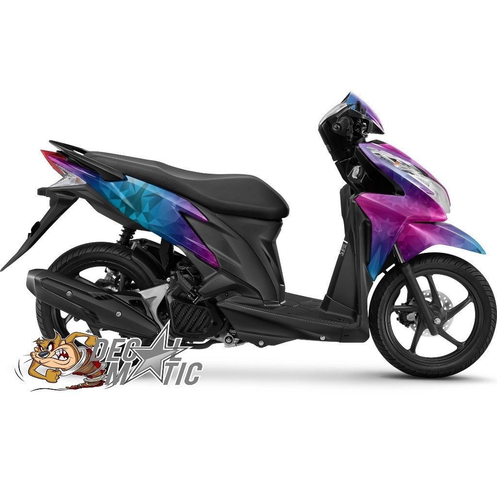 Decal Vario Techno 125 Full body  Stiker Full Body Vario Techno 125 PGMFI 2011- 2014 - Aurora