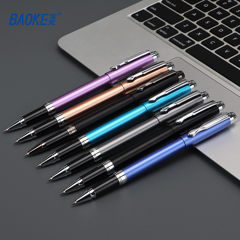 

BAOKE Pulpen Gel Luxury 0.7mm Metal Business Gel Pen PM183