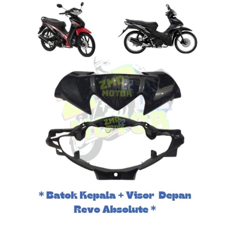Cover Batok Depan Visor Honda Revo Absolute // Batok Visor Honda Revo Absolute