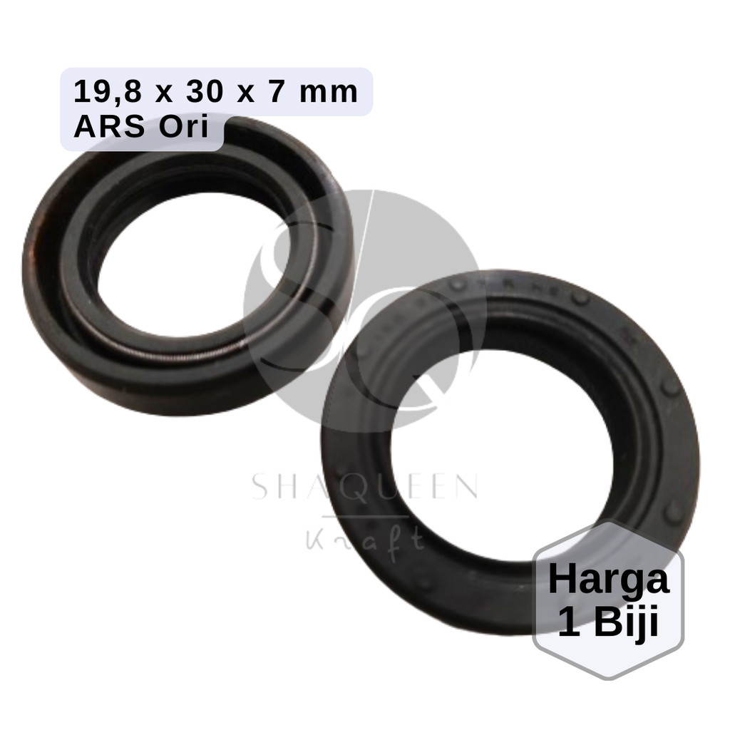 Sil Pompa Air Radiator Honda Vario 110 CW 19,8 30 7 mm (Water Pump Seal) Shaqueen