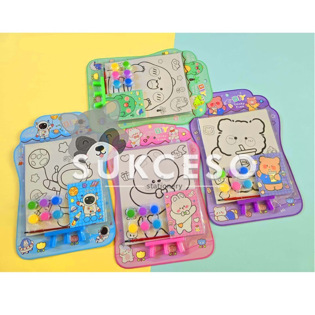 

Fancy Drawing Set 6609 Set Melukis Mewarnai RANDOM