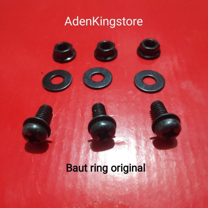 Baut SET karet kepet spakbor belakang rxking RX KING
