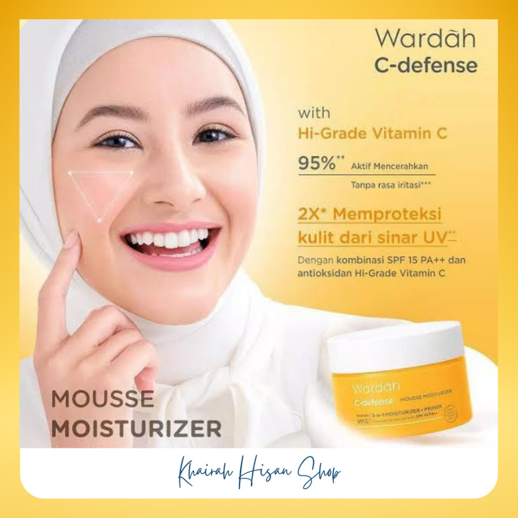 Wardah C-defense Mousse Moisturizer