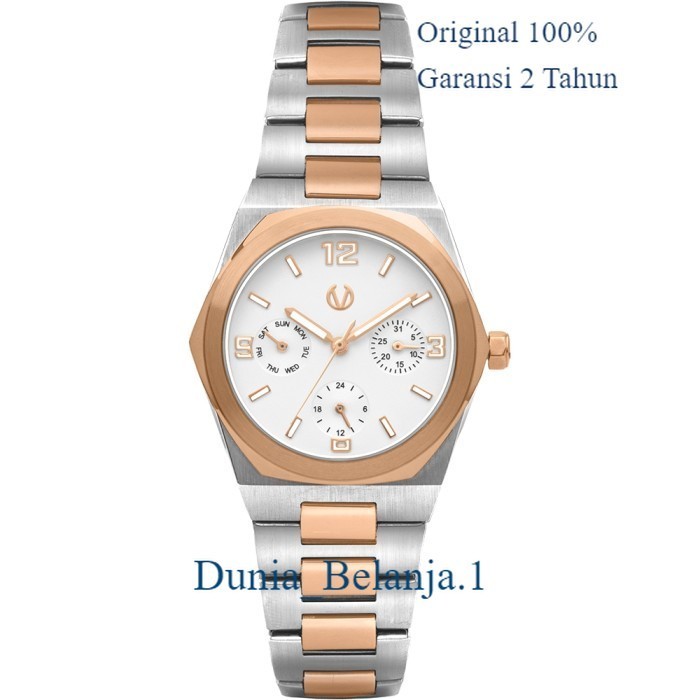 Original 100% Jam Tangan CHRIST VERRA Wanita Original CV 922163L-14 SLV Garansi Resmi 2 Tahun